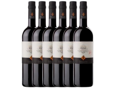 Generoso FERNANDO DE CASTILLA Fernando de Castilla Classic Dry Fino Palomino Fino Jerez-Xérès-Sherry 0.75 L (6 unidades)