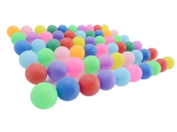 Omni-pelotas De Ping Pong 40mm De Alta Calidad, Multicolor, Duraderas, Para Práctica, Robots, Fiestas Y Mascotas, 50-150 Unidades 50 Unidades