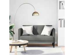 Vidaxl Sofá-luvas 111 Cm Tecido Cinzento-escuro