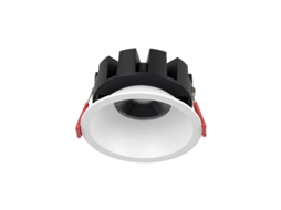 Spot Downlight Led 15w Cct 2700k 4000k 6500k Orientável Circular Prata Corte Ø 90 100 Mm Com Chips Osram E Driver Kgp Branco Alpinaluz
