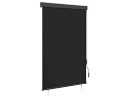 Estore de rolo para exterior VIDAXL Grey Fabric (120x250 cm)
