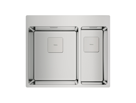 Lava Loiça TEKA FORLINEA RS15 2C 580 (Inox - 20 x 58 x 50 cm)