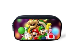Estojo de Lápis Super Mario de Camada Única, Grande Capacidade, Organizador de Mesa, Tamanho P BRILVIBERA