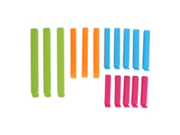16pcs Clips De Selagem Para Sacos De Petiscos Em Pp Com Fechamento Seguro E Uso Versátil