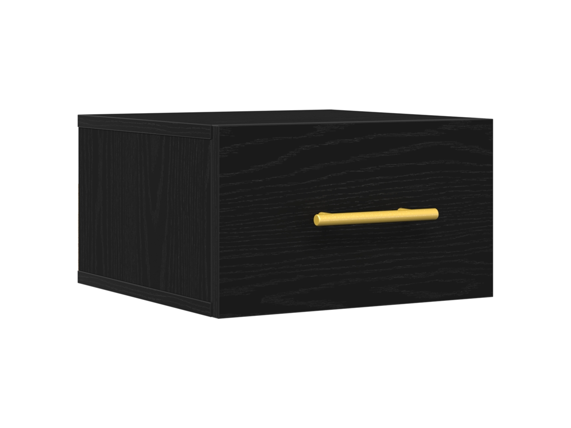 Conjunto 1 Estante De Armazenamento Vidaxl Preto Derivados De Madeira (35 X 35 X 20 Cm)