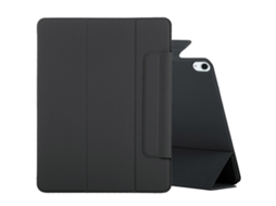Capa inteligente para tablet em couro sintético Webake com fivela fixa e clipe duplo