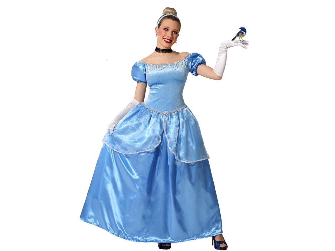 Disfarce Princesa Azul Para Mulher XS ATOSA