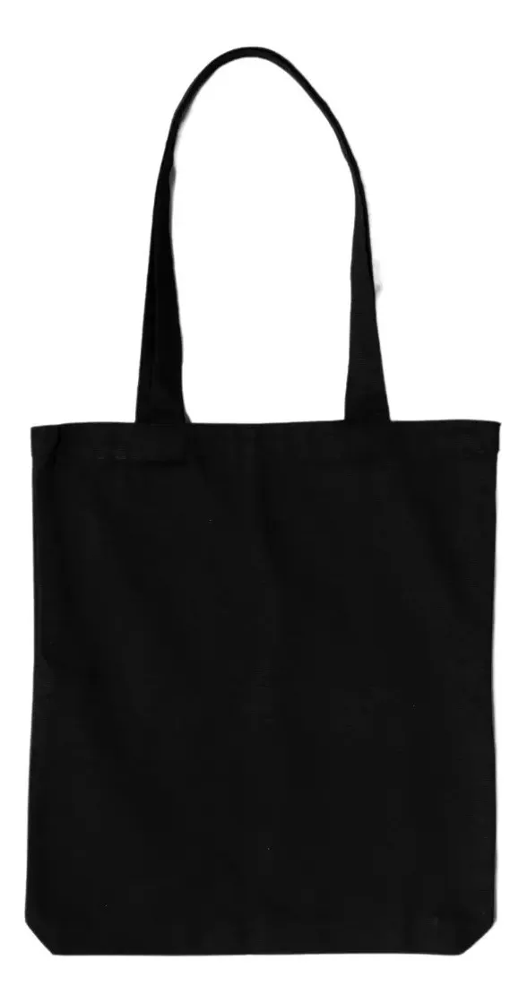 65 Sacolas Ecológicas De Lona Preta. 40 X 35 Algodãovayotoy