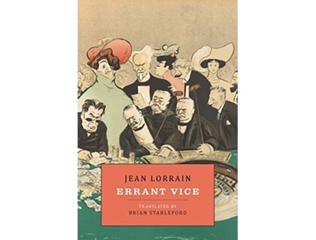 Livro Errant Vice de Jean Lorrain (Inglês)