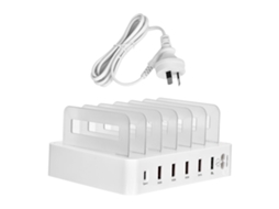 Carregador 6 Portas Qc3.0 LAXISCREED
