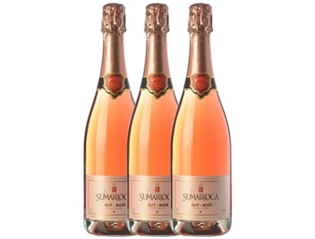 Espumante SUMARROCA Sumarroca Rosé Pinot Preto Brut Cava (0.75 L - 3 unidades)