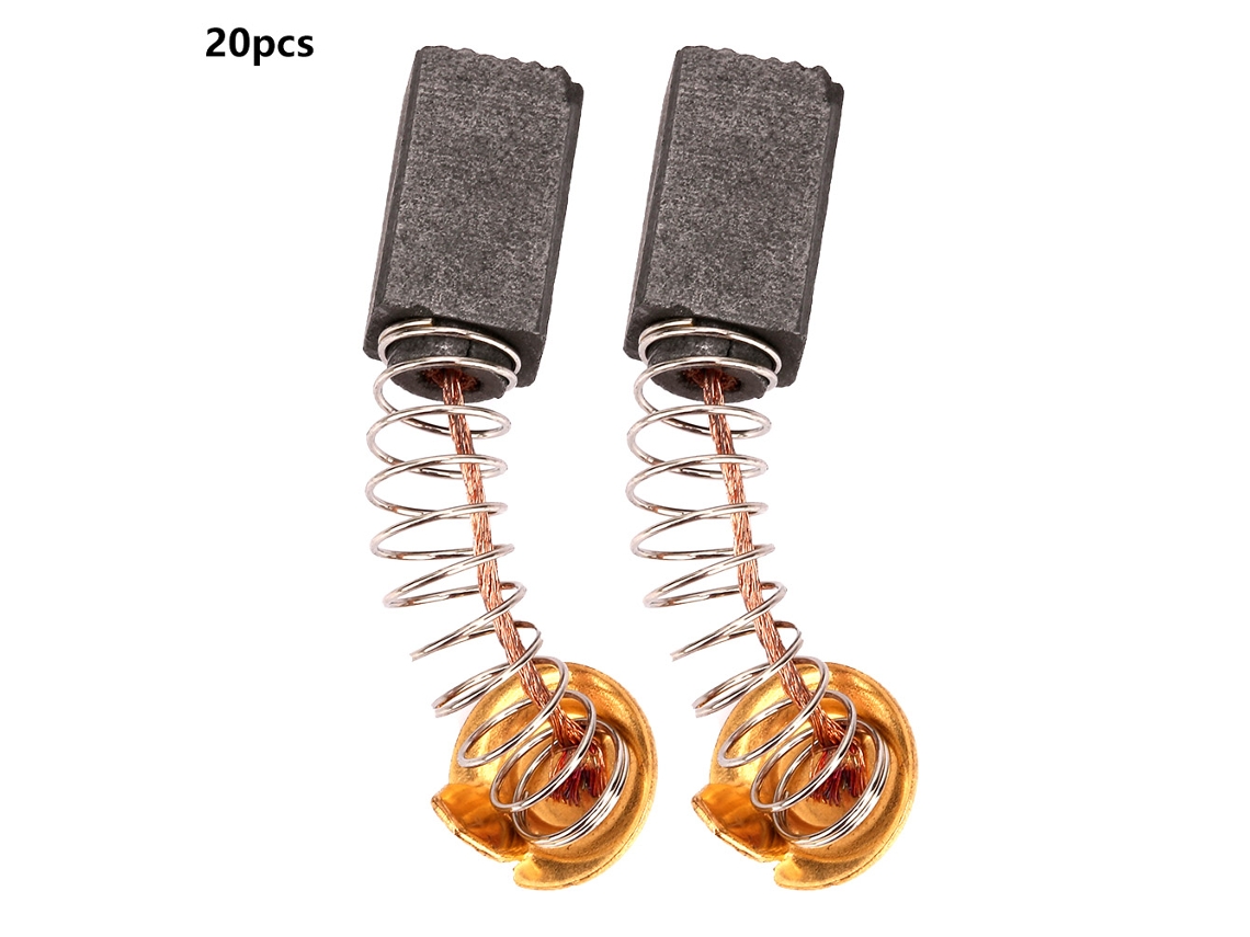 20 Peças De Carbonetas De Motor De Reposição 6*7*13mm Para Motor Elétrico Genérico