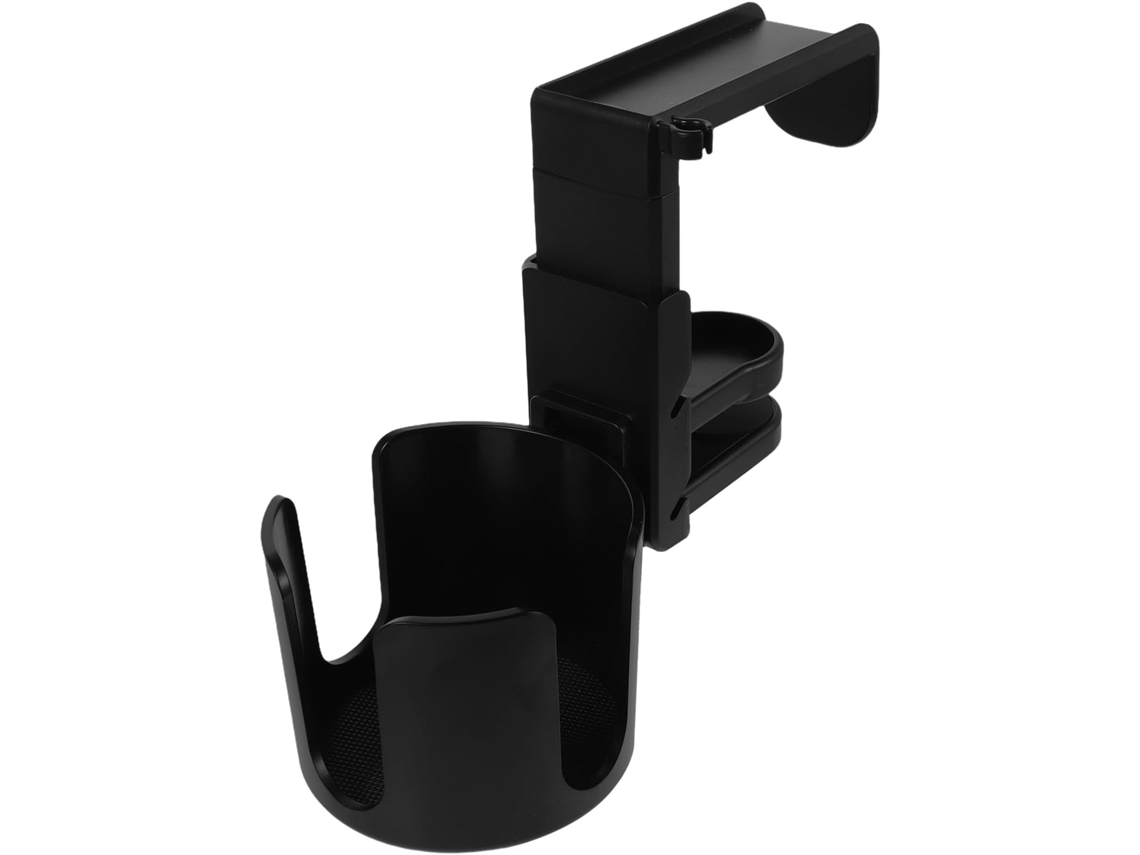 Suporte Giratório Ouvido E Armazenamento Moderno De Mesa Para Fones Com Gancho Porta-copos