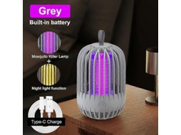 Lâmpada Mata-mosquitos Elétrica Repelente De Mosquitos Sem Radiação Armadilha Silenciosa Para Insetos Recarregá Vel Via Usb