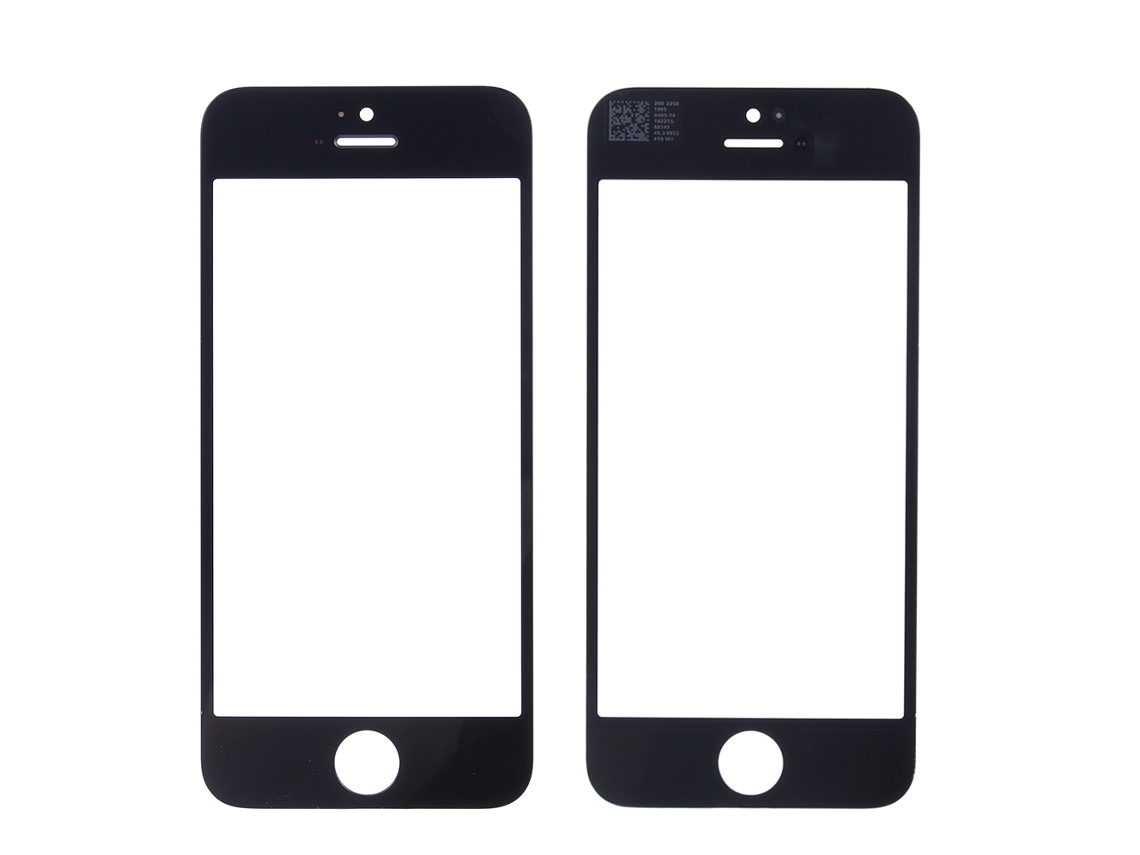 Tampa de Vidro para iPhone 5/5s/5c, Qualidade A+ EOOCOO