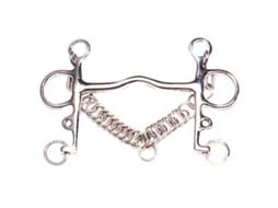 Ponte e Corrente de Aço Inoxidável Mordeu Pelham Prateado 14.5 Cmmarjoman Distribucion
