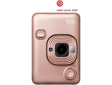Máquina Fotográfica Instantânea FUJIFILM Instax Mini LiPlay (Rosa - Obturação: 1/4 - 1/8000 s - Li-Ion - 62x46 mm)