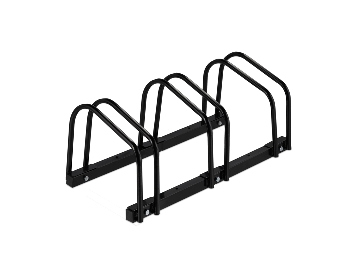 Suporte Para 3 Bicicletas Em Aço Revestido A Pó
