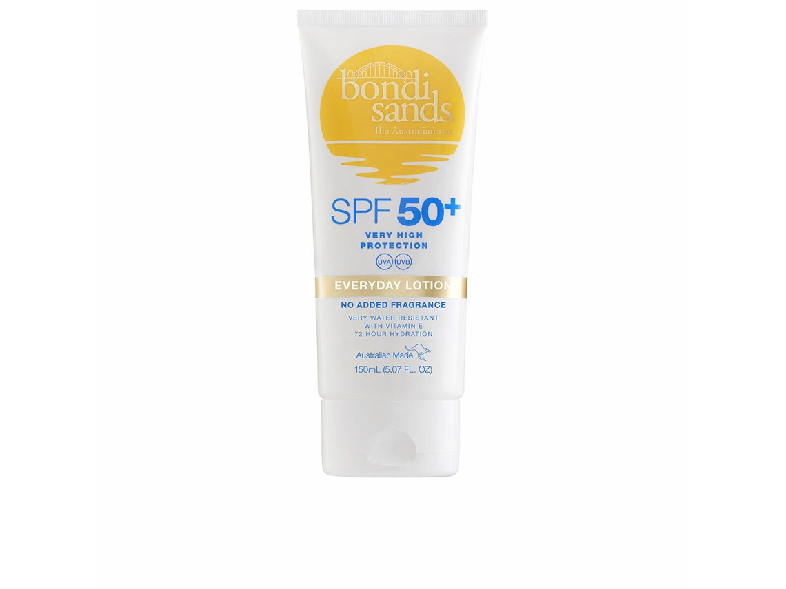 Protetor Solar Facial Bondi Areias Rosto (150 Ml De Todo O Tipo De Pelé Spf 50)