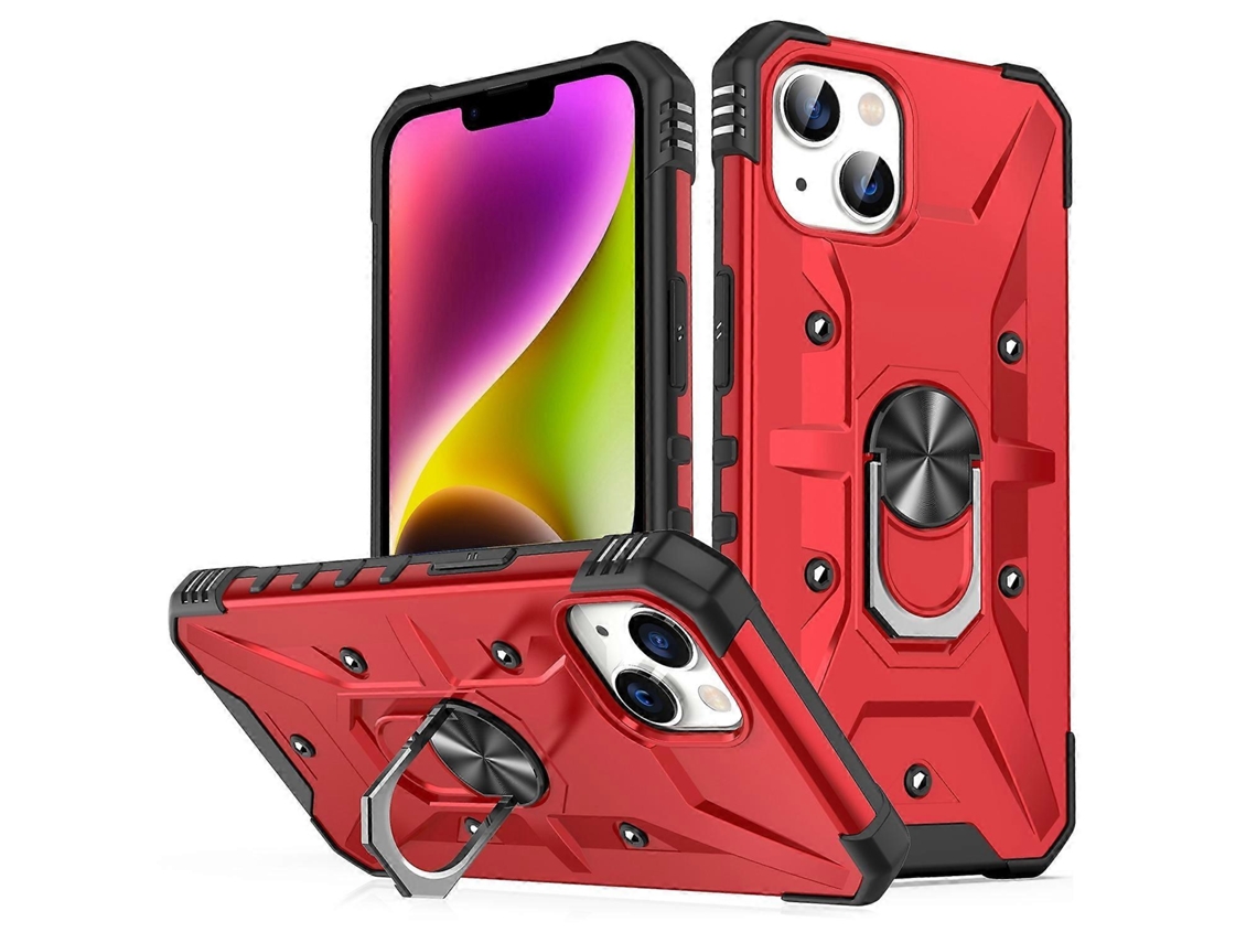 Capa De Celular Com Suporte De Anel Para Iphone 14