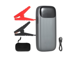 Arrancador de Bateria 6000a Pico 26800mah, Carro 12v, Gasolina, Diesel 10l, Banco Energia Portátil Usb, Lanterna 3 Modos, 12 Proteções, para Moto