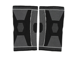 Joelheiras Esportivas Multiuso, Macias Ao Toque, Respiráveis, Antiderrapantes E Com Absorção De Impacto, Ideais Para Montanhismo. Cor: Preto