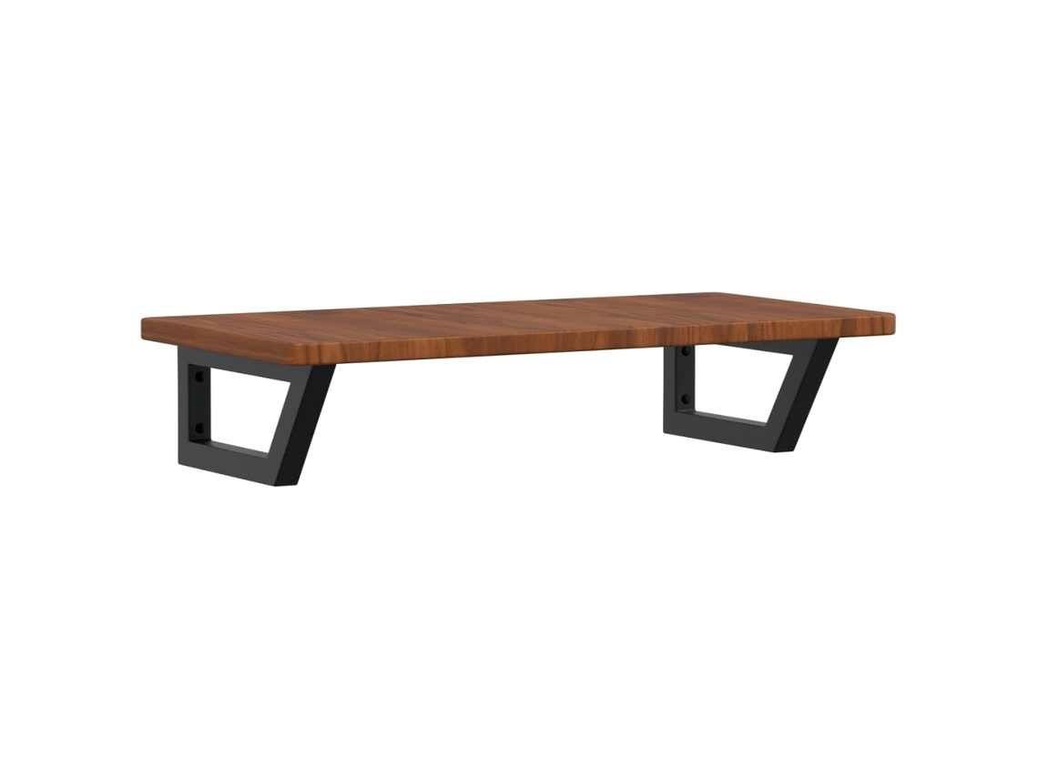 Basin Shelf, Basin Shelves Vidaxl Marrom Madeira De Carvalho (80 X 40 X 2.5 Cm)