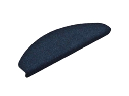 Tapetes de Escada Autoadesivos 15 Peças 65x21x4 cm Azul Marinho Semicircular Grande MAISON EXCLUSIVE