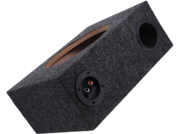 Design Fino E Subwoofer Integrado para Subwoofer Automotivo de 10 Polos.