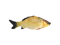 Primerox travesseiro em Forma de Peixe 3d Simulativo Pelúcia Decorativo Sofá Presente Criança 60cm