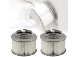 2 Peças de Cartucho de Filtro AQUAFORGE compatível com Pww50 6ch 940 para piscina