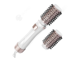 Escova sopradora 2 em 1 Inn 38x6,5x6,5 cm 1000 W 27000 rpm 220-240 V 3 níveis de temperatura ajustáveis Pente de ar quente Modelador de cachos Innovtec