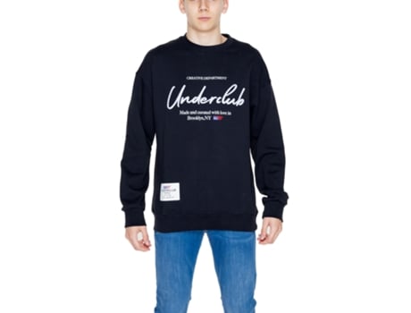 Sweatshirt De Homem Underclub Algodão Preto (l)
