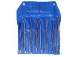 Conjunto 8 lixas duplas rasp file aço liga 8 polegadas carpintaria polimento S/MARCA
