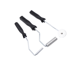 Laxiscreed Kit De 3 Ferramentas De Laminação Manual Em Plástico Reforçado Com Rolos De Alumínio E Fibra