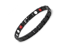 Pulseira De Cobre, Bracelete De Terapia Magnética, Unissex (preto) Spqment