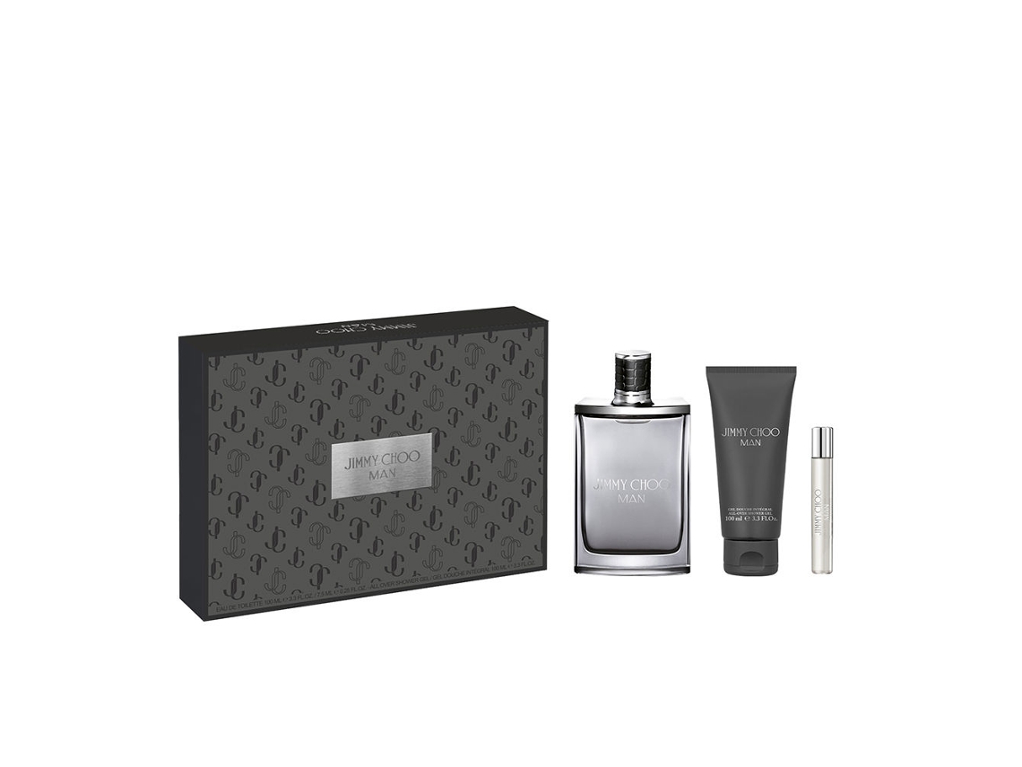 Conjunto De 3 Peças Jimmy Choo Man 3 Pz