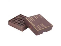 Business 50pcs/caixa Pontes de Taco de Couro Vermelho 11mm para Sinuca e Bilhar Pool