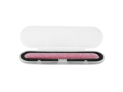 Ferramenta De Pedicura Para Remover Pele Morta E Calos Raspador De Pés De Vidro Nano Rosa 9cm