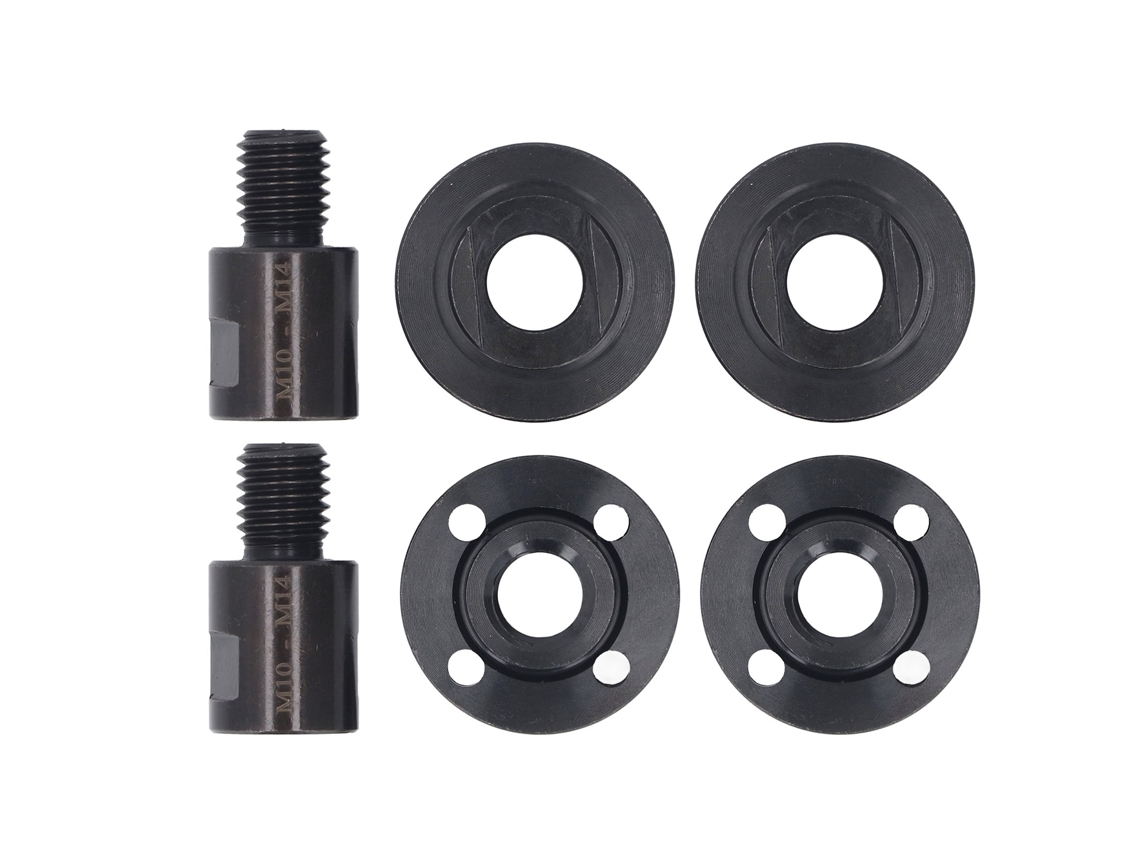 2 Adaptadores Fêmea Para Macho Para Lixadeira Angular Aço Cvr Conversor M10 Para M14 Para Disco De Corte Broca