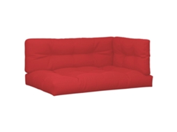 Pallet Cushion, Pallet Cushions Vidaxl Vermelho Tecido (n/a)