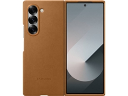 Capa SAMSUNG Galaxy Z Fold 6 Vegana (Castanho)