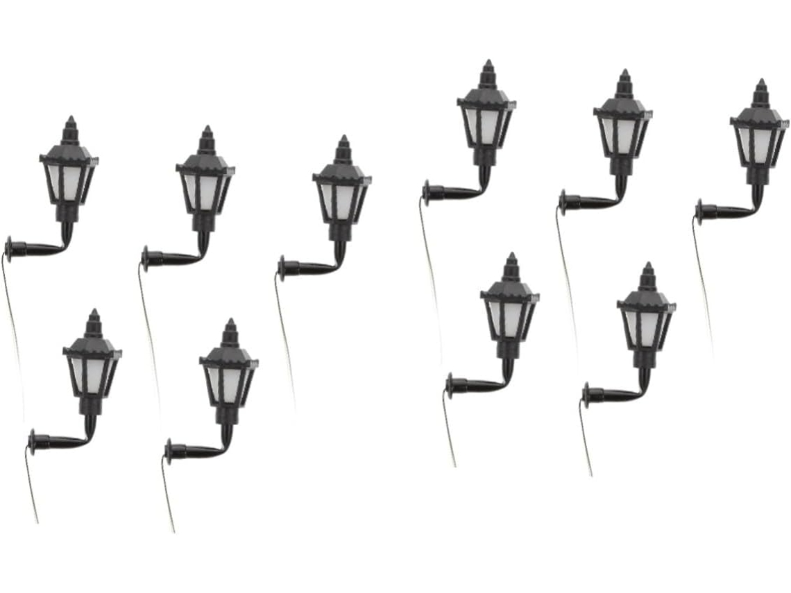 Conjunto De 10 Luminárias De Parede Para E Externo, Acessório Para De Mesas E Prateleiras. Gokoco