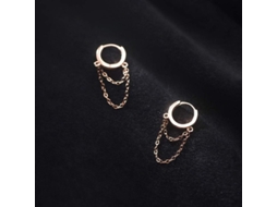 2026-brincos Pendentes De Prata 925 Minimalistas Com Anel E Tassel Para Mulheres Modernas Hipoalergênicos
