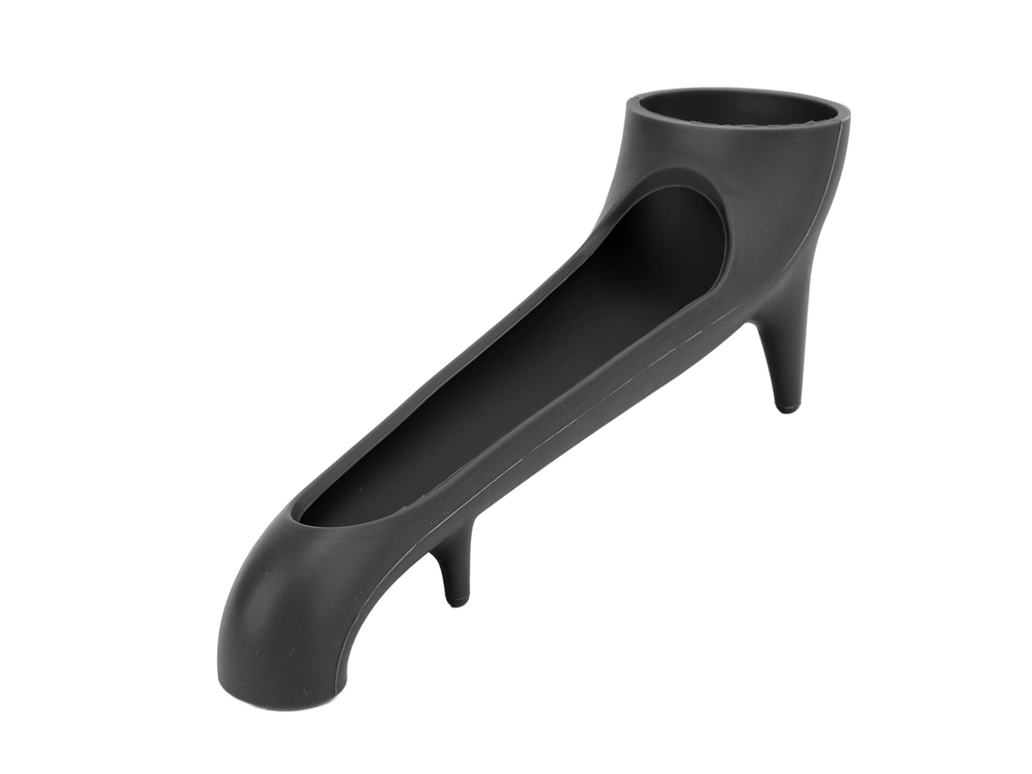 Bico De Água Cafeteira Silicone Inox Acesso Rápido Preto