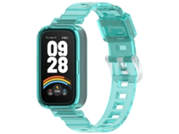 Pulseira para Redmi Band 3, Redmi Band 2, Xiaomi Band 8/9/active Transparente Que Muda de Cor com a Luz CHABERLU