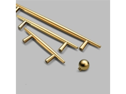 Puxadores De Liga Zinco Dourado Para Gavetas Móveis, Puxadores E Maçanetas Para Armários De Cozinha, 1 Peça Cor Pd 96mm