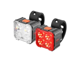 Lurelia Luz De Bicicleta, Led Q6/ 4, Luz Dianteira E Traseira Recarregável, Luz Traseira De Led Para Bicicleta, Farol De Bicicleta Mtb