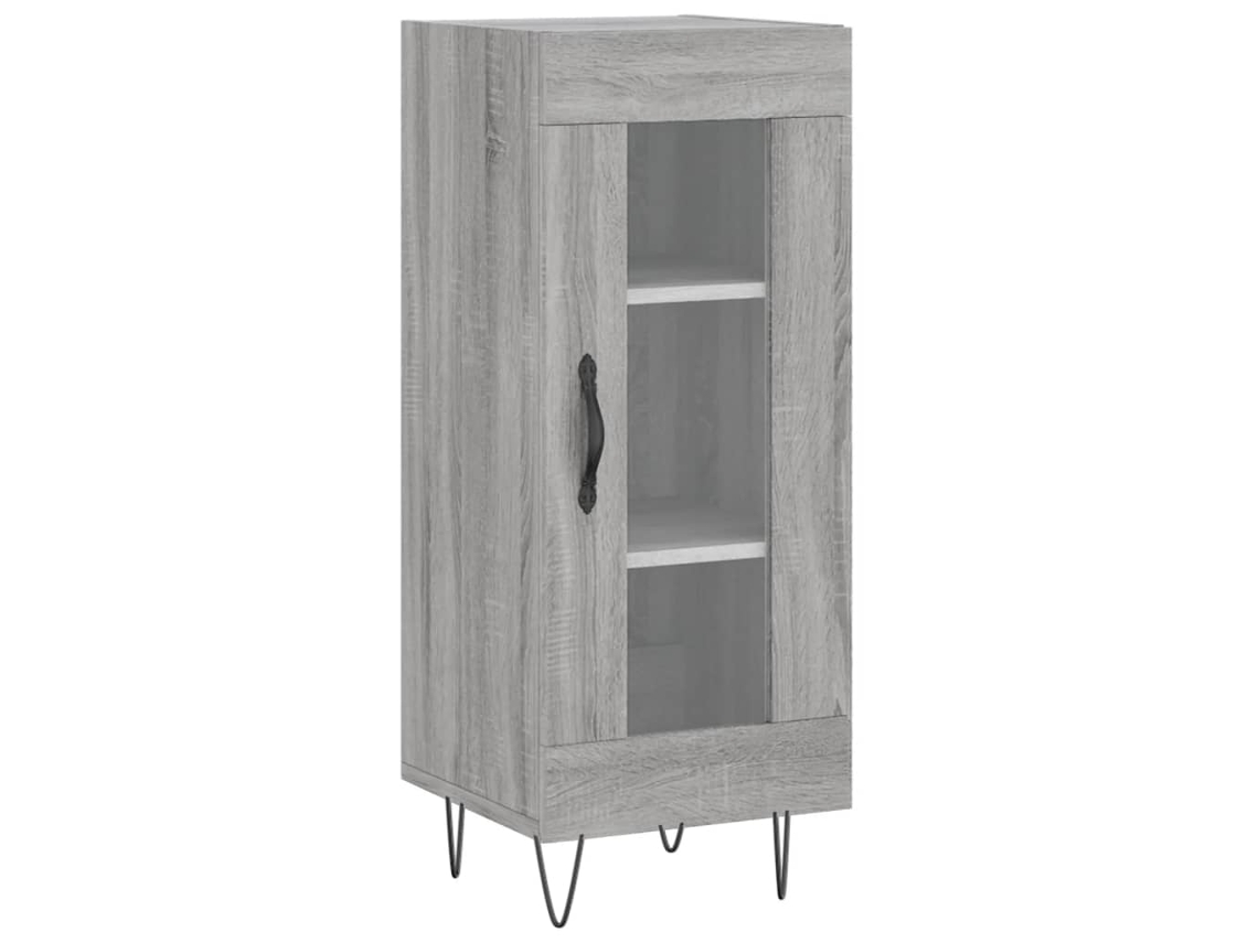Sideboard, Sideboards Vidaxl Cinzeto Madeira Processada (n/a)
