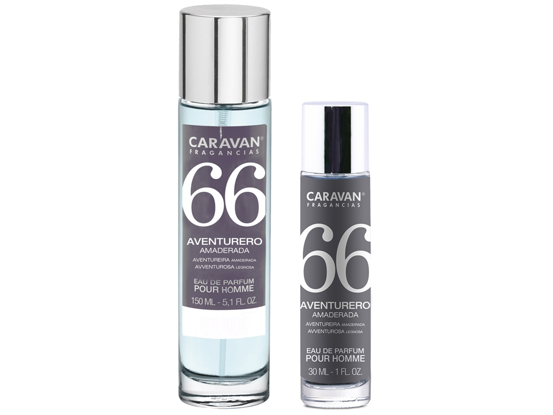 Conjunto de Perfume CARAVAN para Homem Nº66 150Ml30Ml